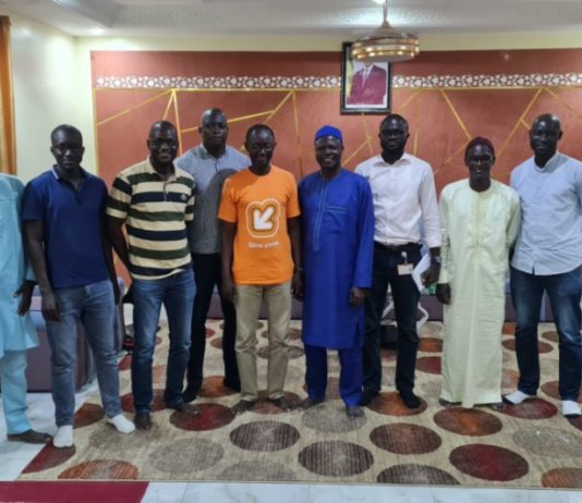 Visite de responsables techniques de la SONATEL pour la préparation de gamou à Thiénaba