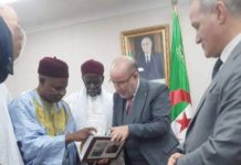 Visite du khalife général de Thiénaba en Algérie (11 Dec 2022)