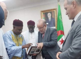 Visite du khalife général de Thiénaba en Algérie (11 Dec 2022)