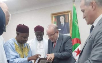 Visite du khalife général de Thiénaba en Algérie (11 Dec 2022)